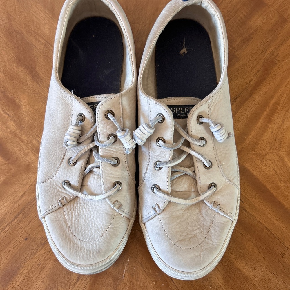 Sperry Women’s Crest Vibe Leather Sneakers